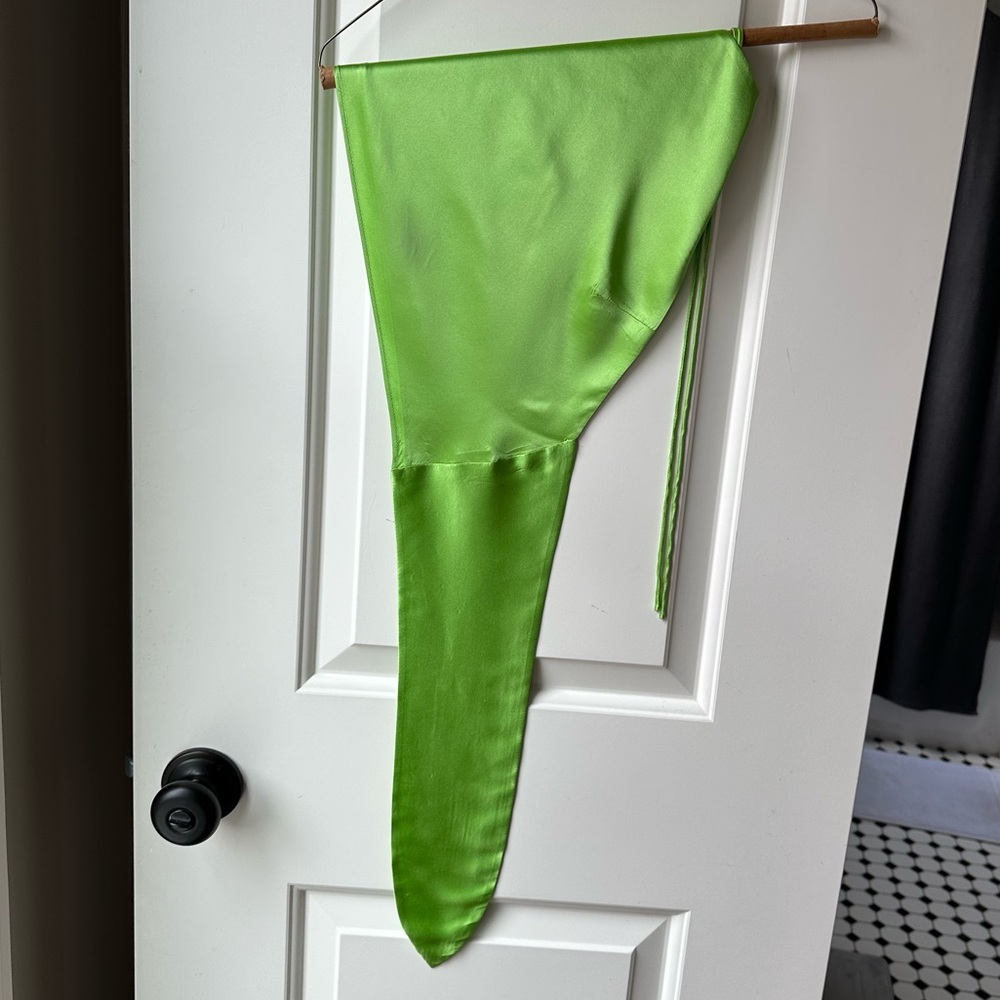 Amanda Uprichard Ricci Top Apple 100% silk - Picture 5 of 10